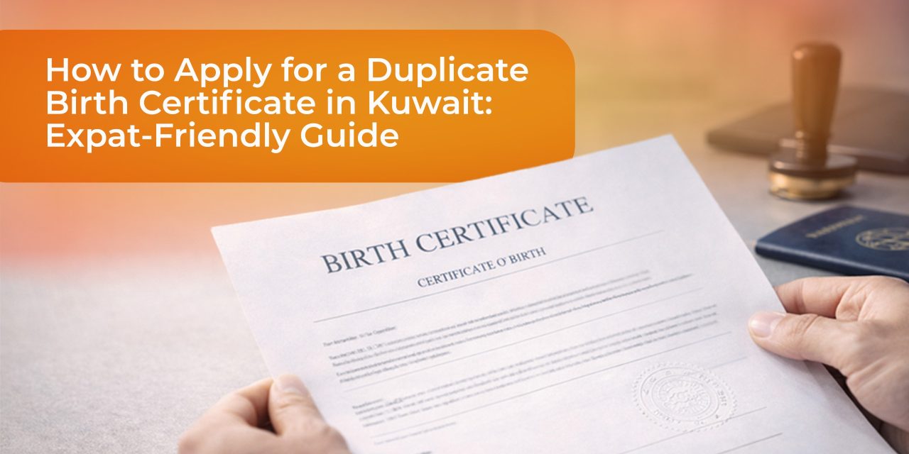 How to Apply for a Duplicate Birth Certificate in Kuwait: Expat-Friendly Guide