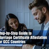 Marriage certificate attestation