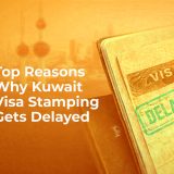 Kuwait visa stamping