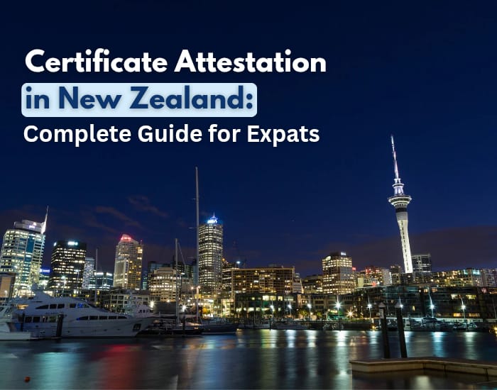 Certificate Attestation in New Zealand: Complete Guide for Expats