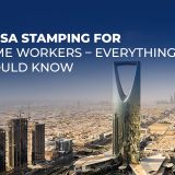 Saudi visa stamping process