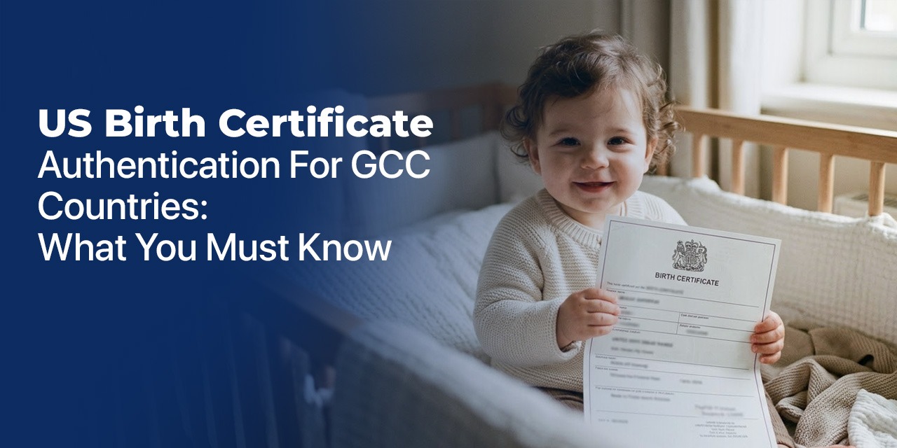 US Birth Certificate Authentication for GCC Countries: What You Must Know