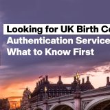UK Birth Certificate Authentication Services