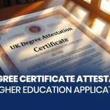 UK degree certificate attestation